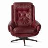 PeeM Leather Armchair and Footstool